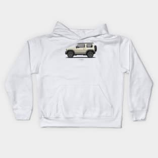 New Jimny JB74 Chiffon Ivory - Side Kids Hoodie